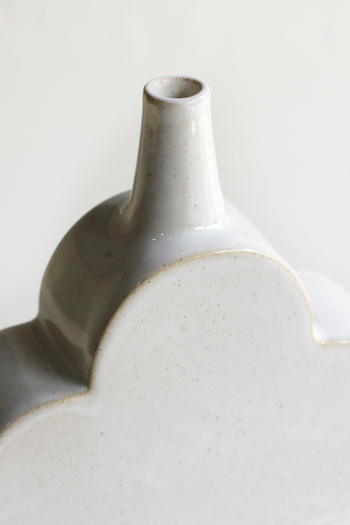 Off white Kibble vase