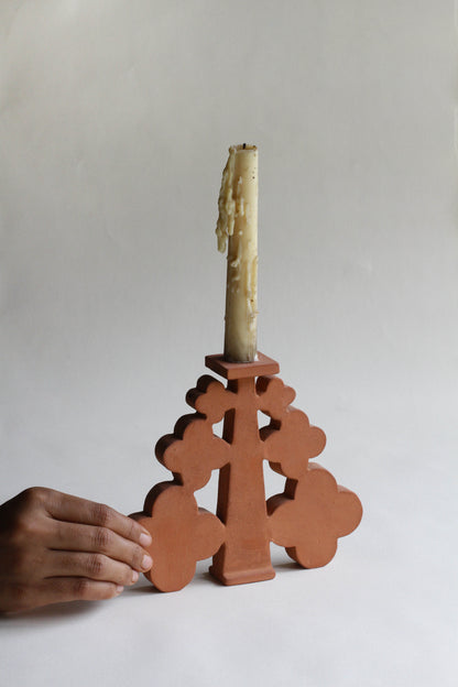 Candle Stand - Terracotta