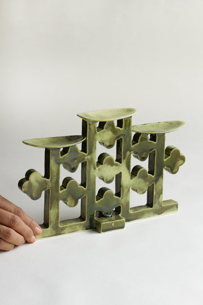 Candle Stand - Green