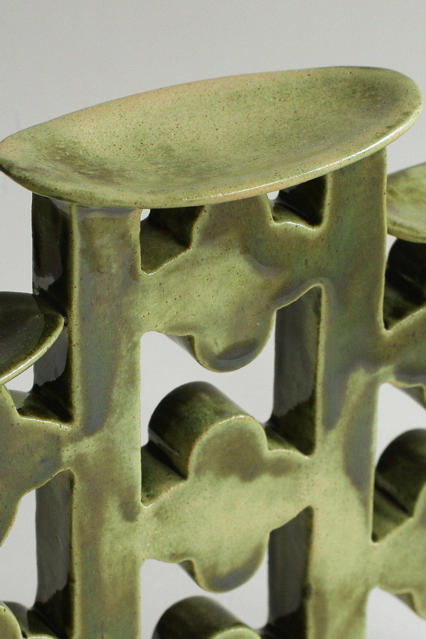 Candle Stand - Green