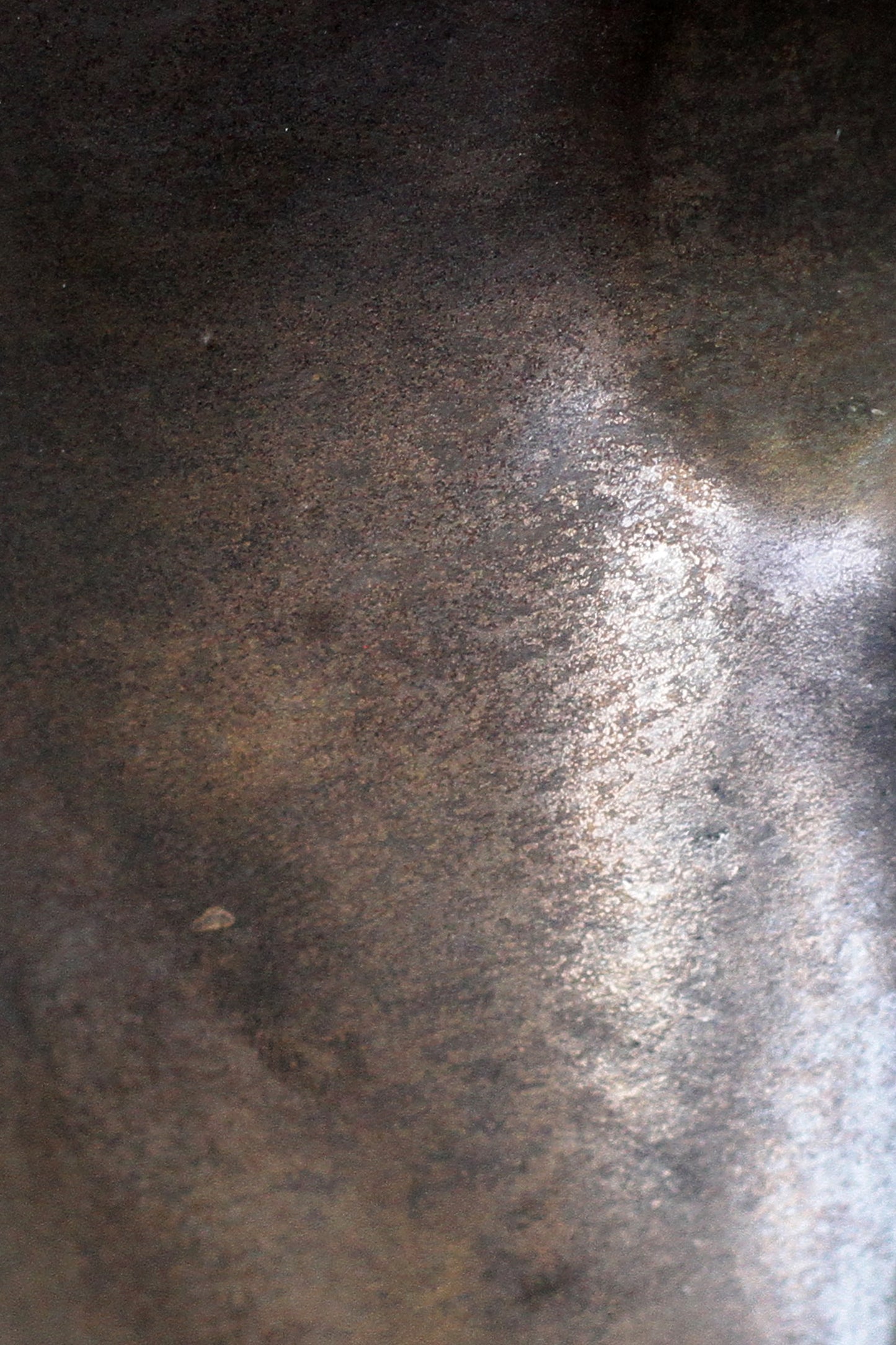 Vase with stopper - Metallic