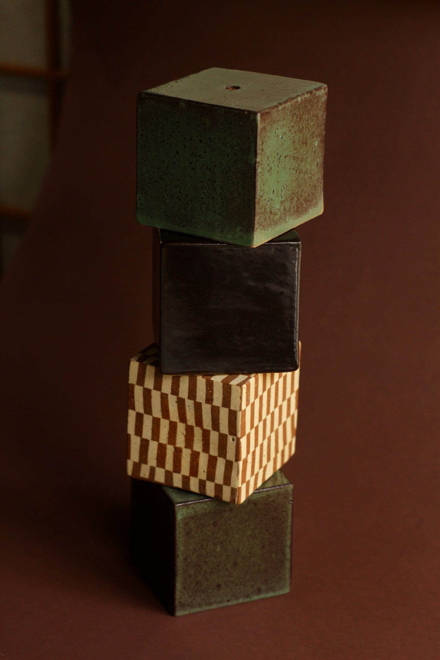 Block Vase - Forest 2