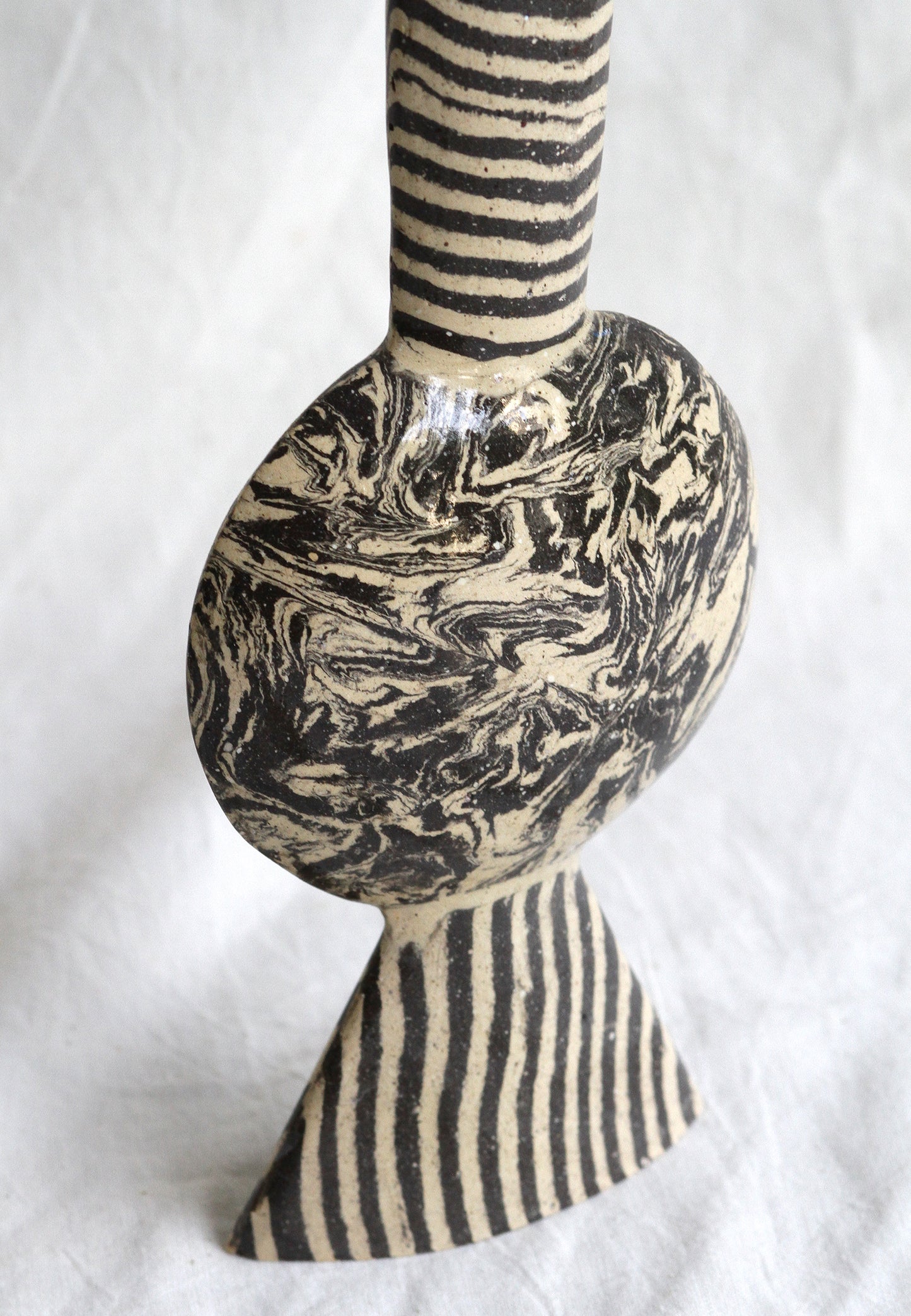 Kibble Vase 05 - Nerikomi