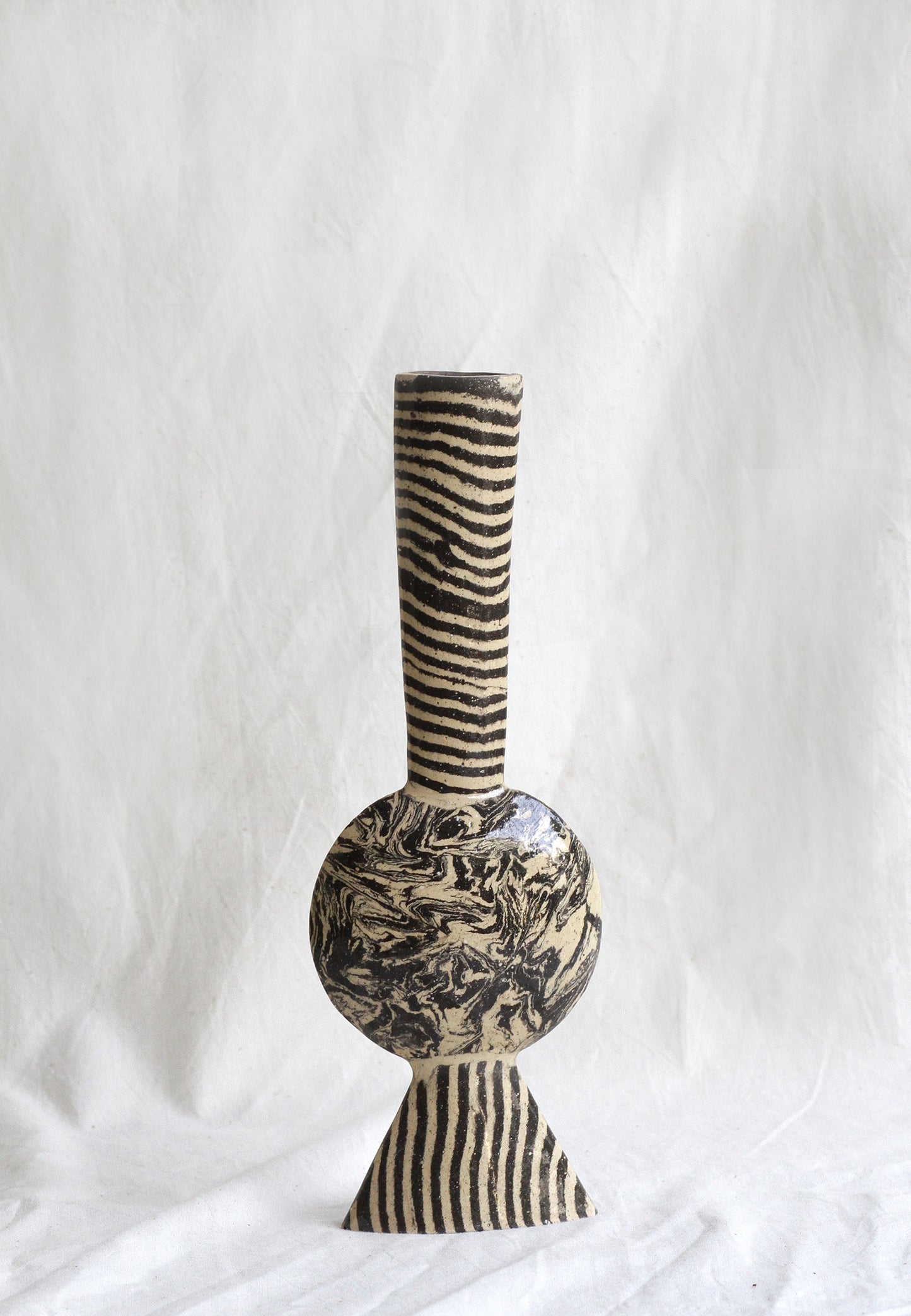 Kibble Vase 05 - Nerikomi