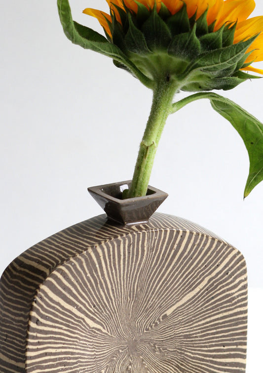 Kibble Vase 08 - Nerikomi