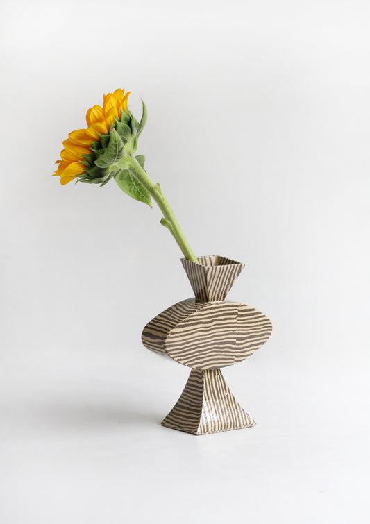 Kibble Vase 03 - Nerikomi
