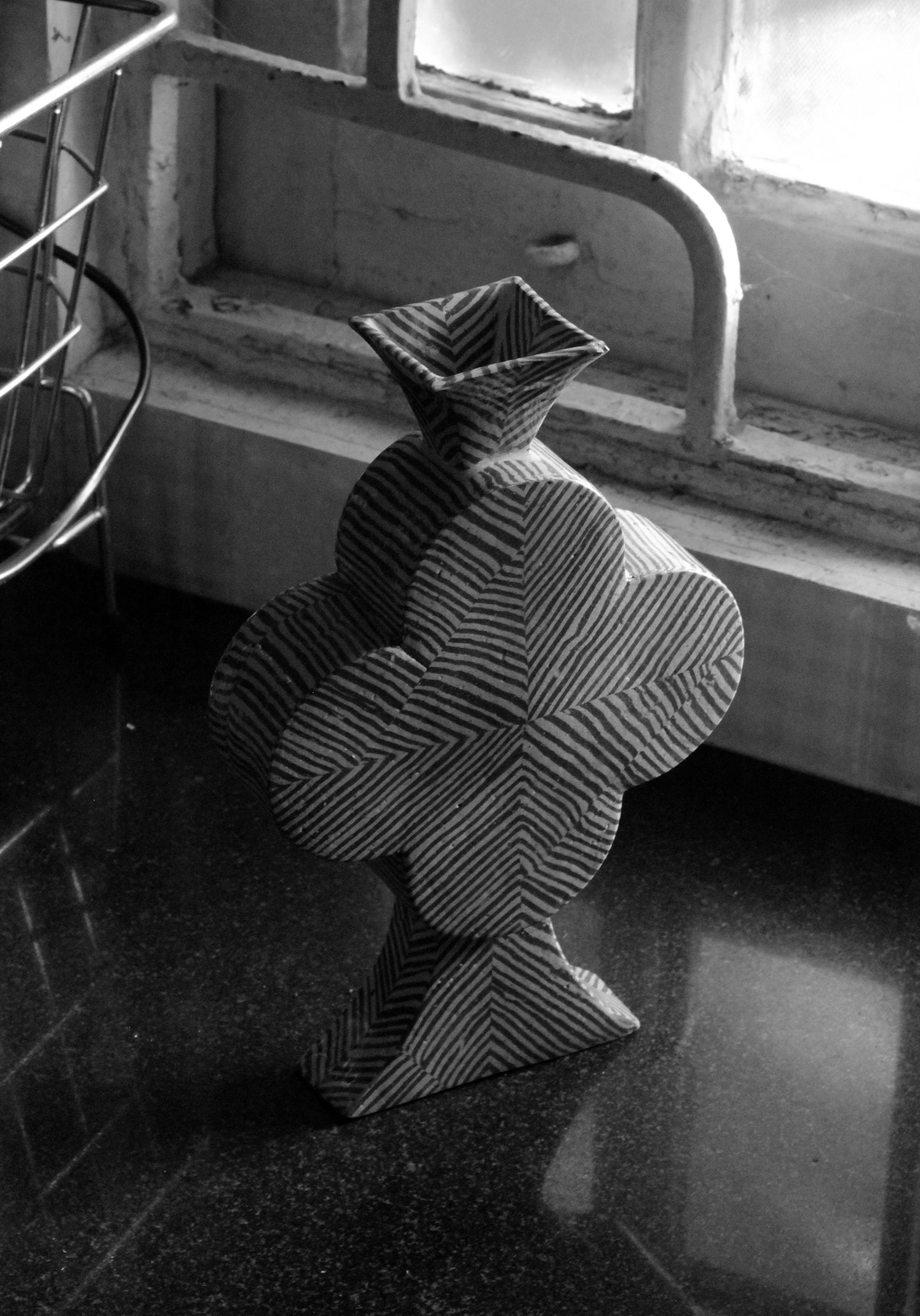 Kibble Vase 07 - Nerikomi