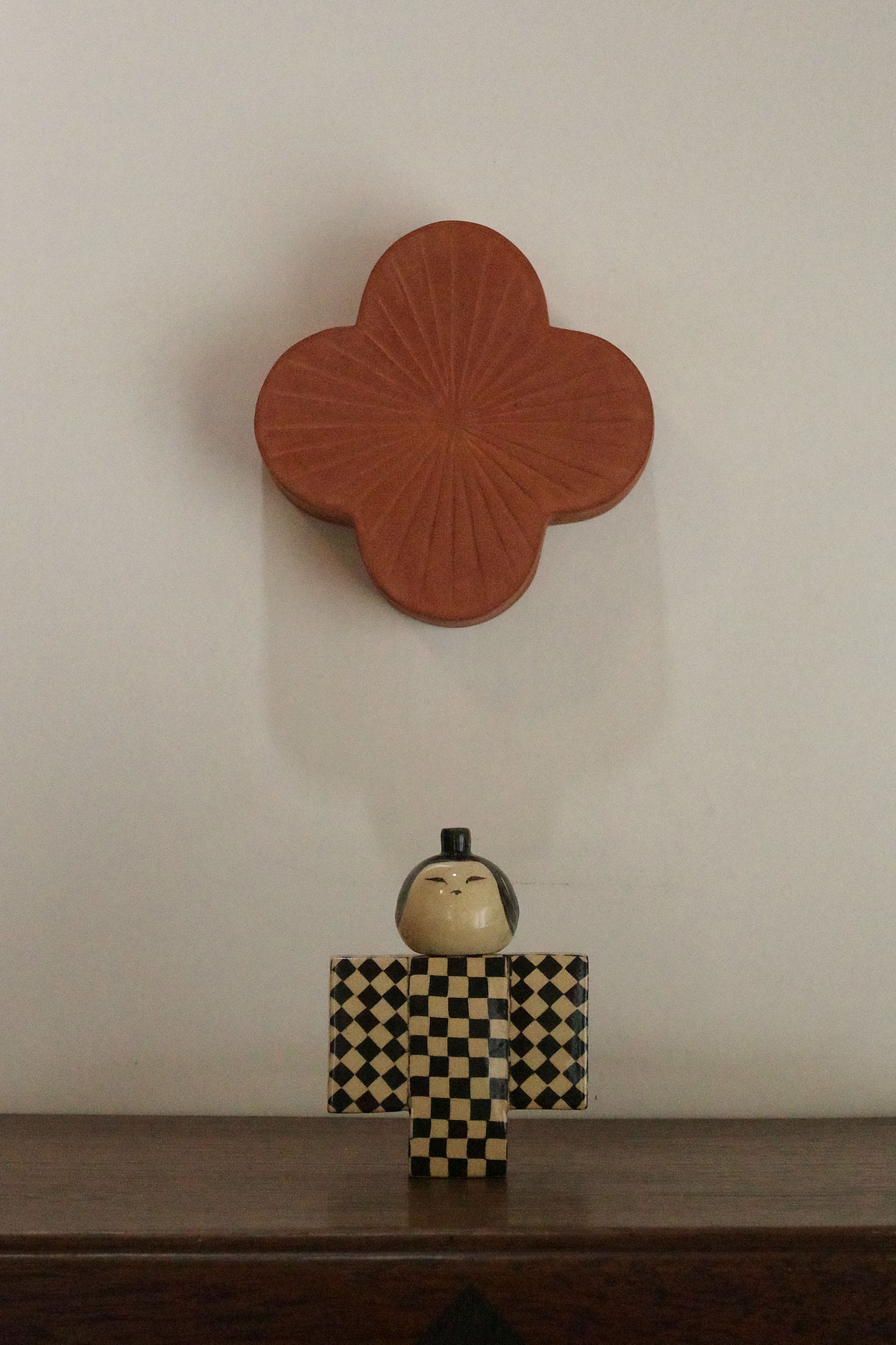 Kibble Wall Piece - Terracotta